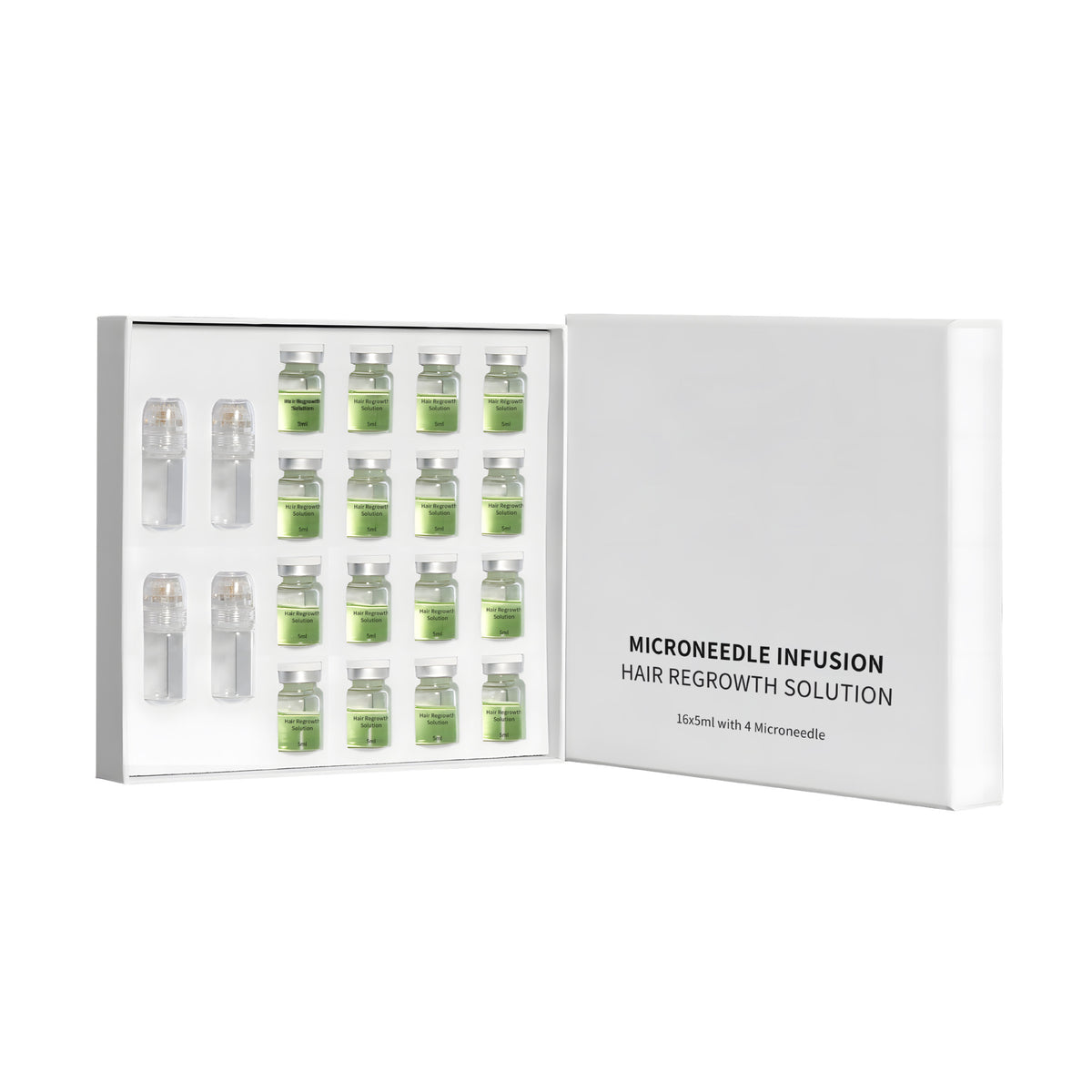 Microneedle Hair Regrowth Serum Set