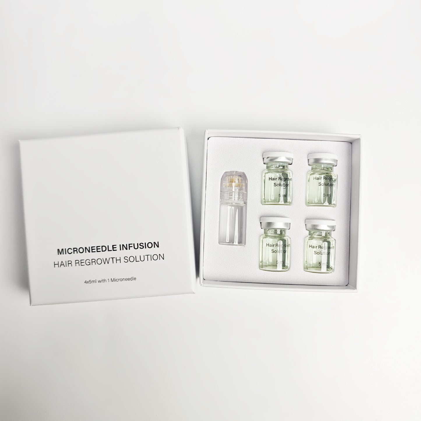 Microneedle Hair Regrowth Serum Set