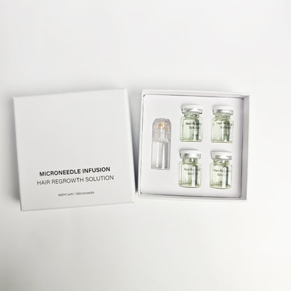 Microneedle Hair Regrowth Serum Set
