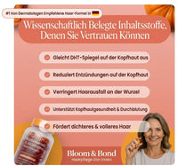 Weniger Haarausfall in 30 Tagen