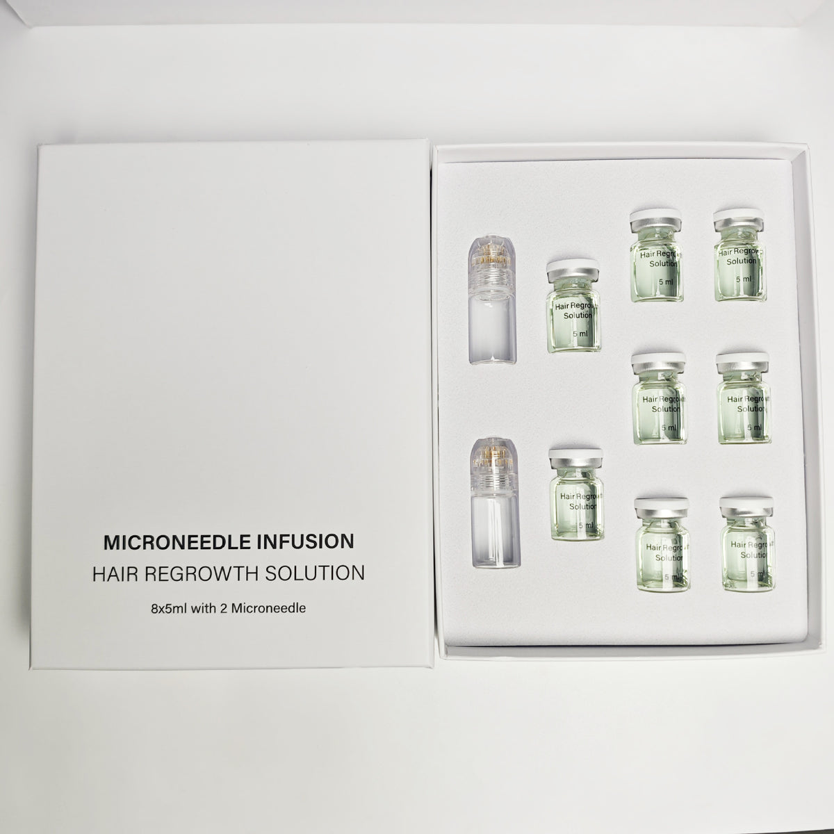 Microneedle Hair Regrowth Serum Set