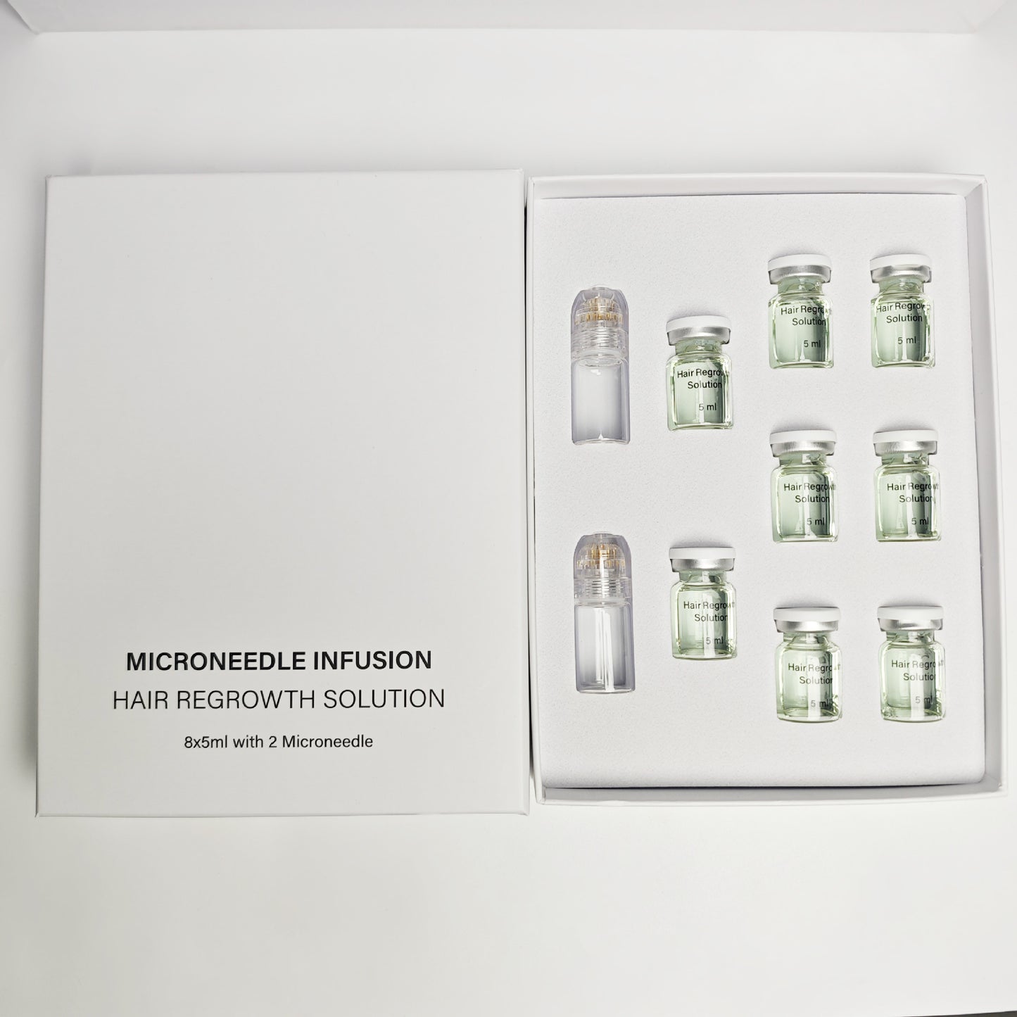 Microneedle Hair Regrowth Serum Set